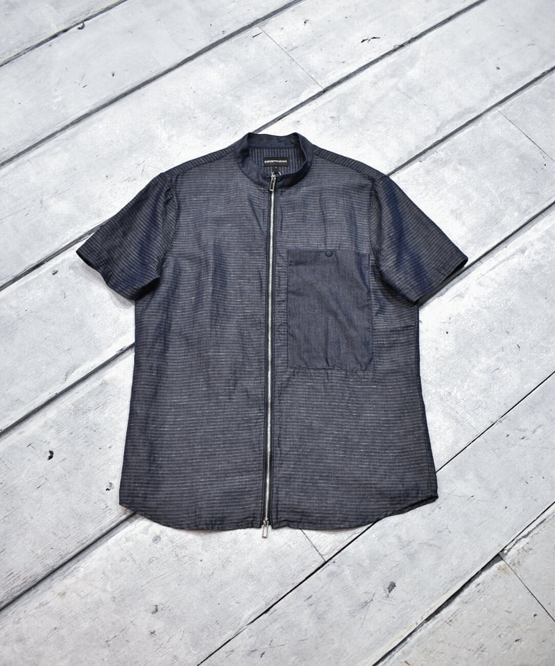 kyoto】''EMPORIO ARMANI'' double zip short slee