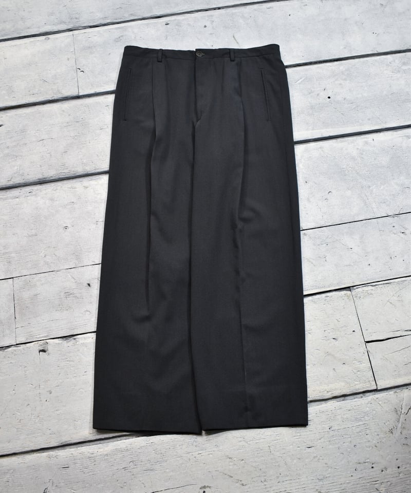 kyoto】''GIORGIO ARMANI'' wide tapered slacks (