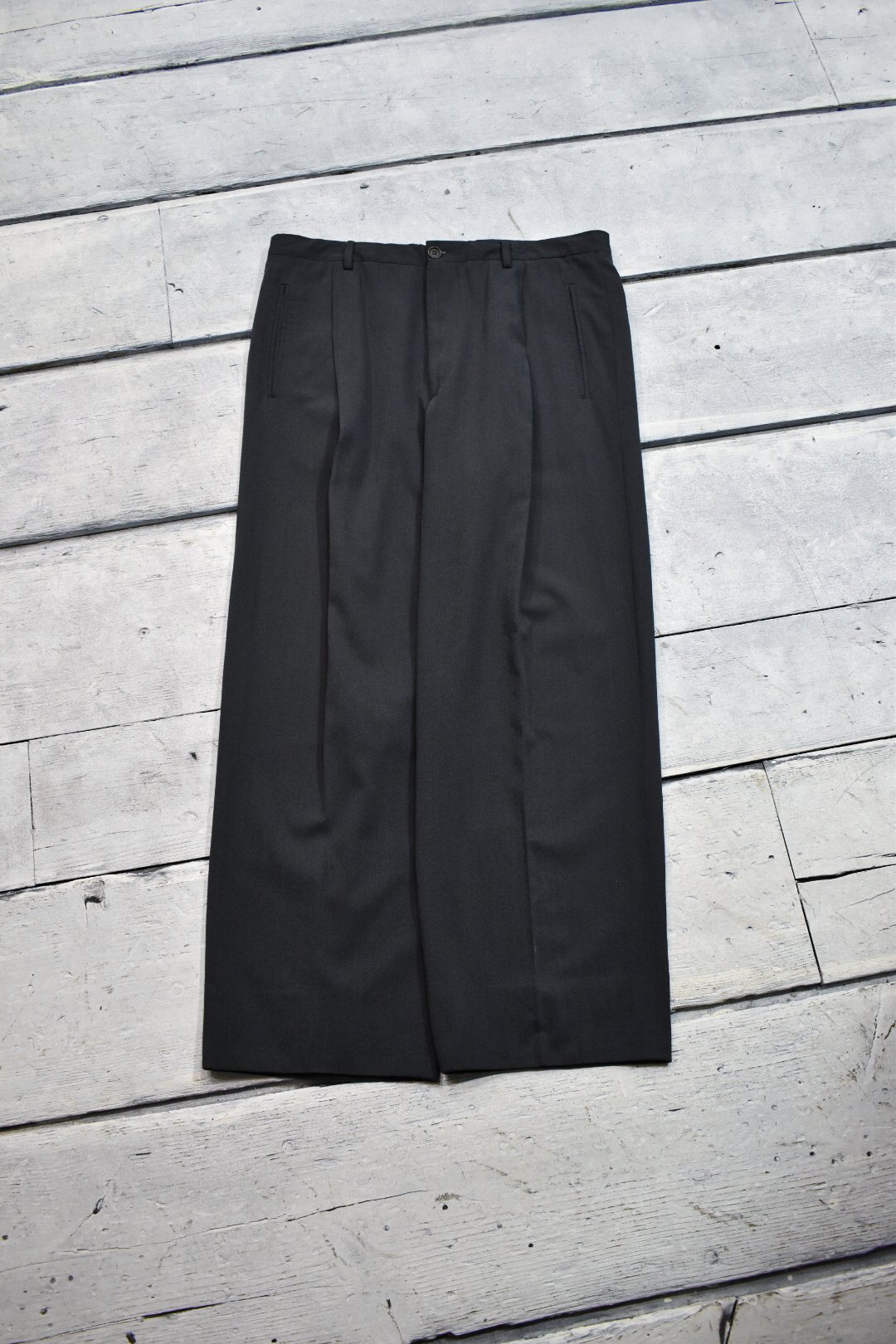 kyoto】''GIORGIO ARMANI'' wide tapered slacks (