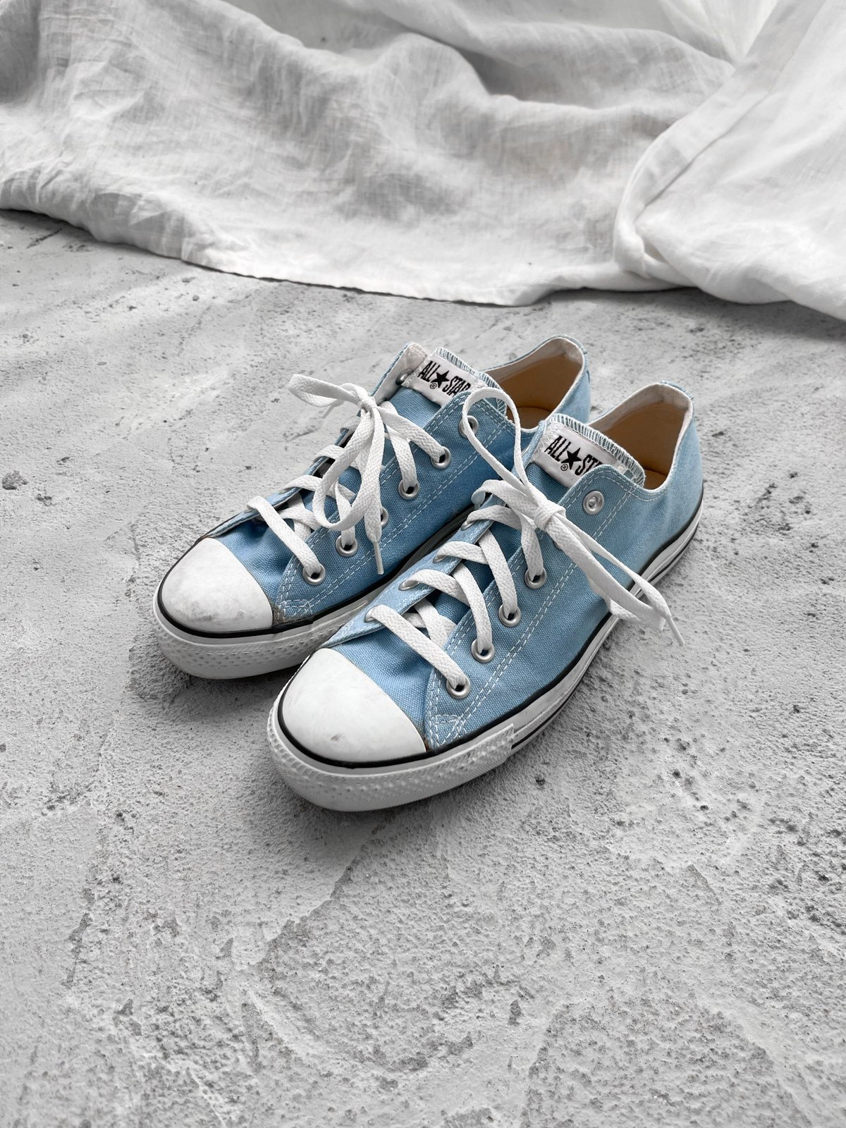 kobe】1990s vintage converse sky blue | SHIRO V