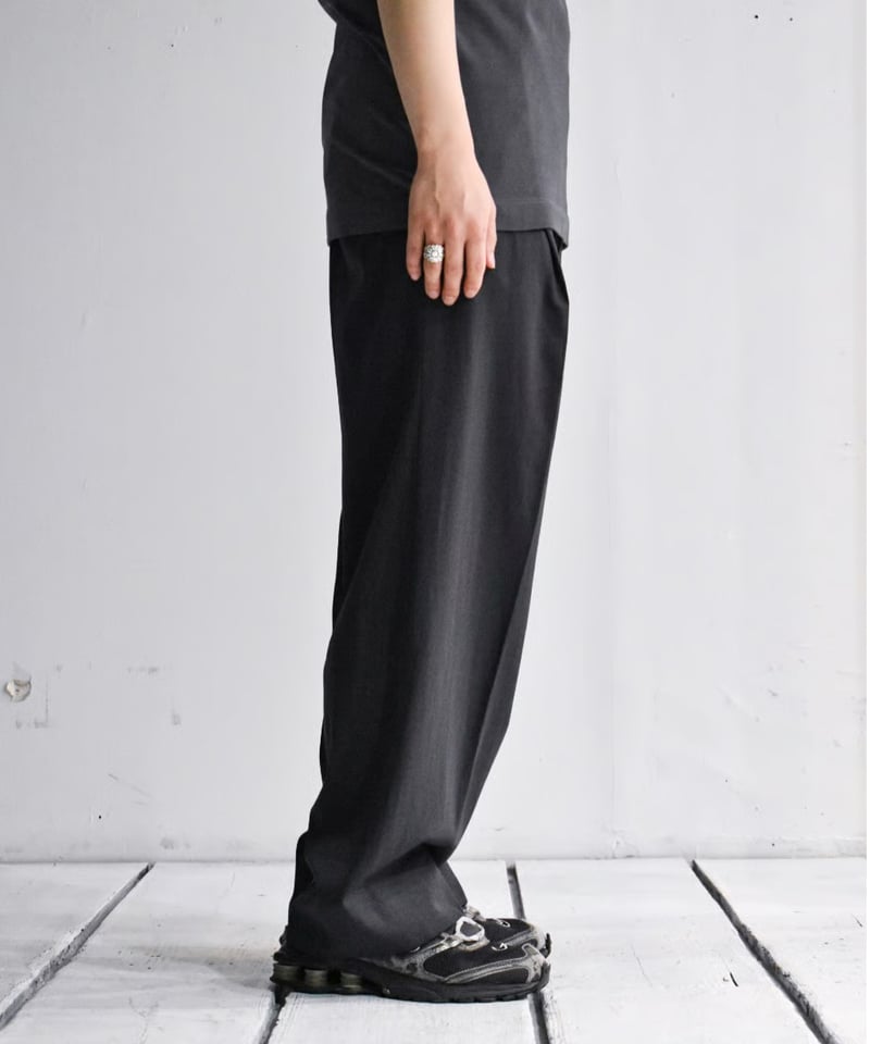 kyoto】''GIORGIO ARMANI'' wide tapered slacks (