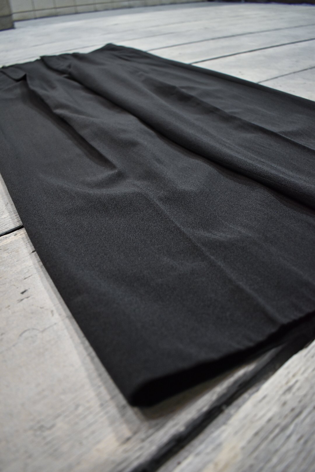 kyoto】''GIORGIO ARMANI'' wide tapered slacks (