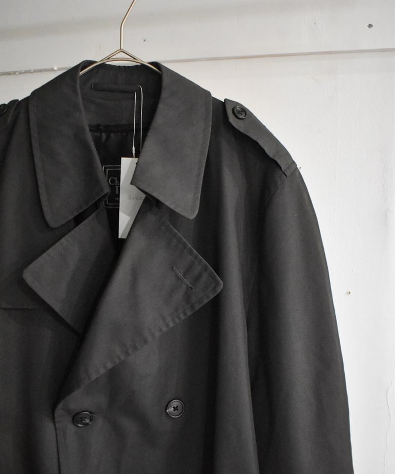 kyoto】''Christian Dior'' trench coat dark-gray