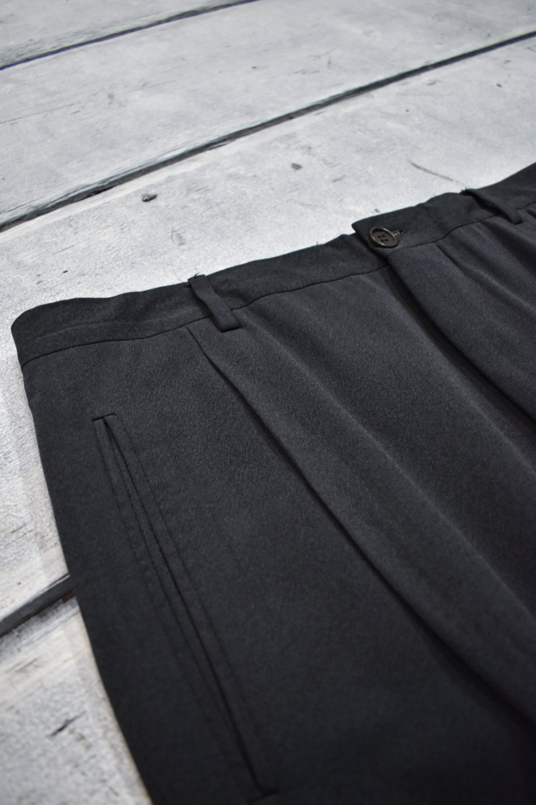 kyoto】''GIORGIO ARMANI'' wide tapered slacks (