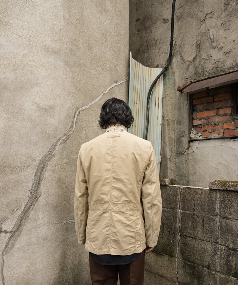 himeji】“Barbour” 00's Dress tartan hunting jac