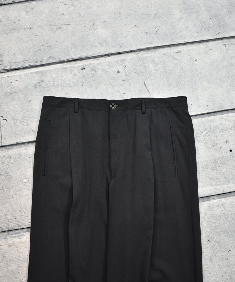 kyoto】''GIORGIO ARMANI'' wide tapered slacks (