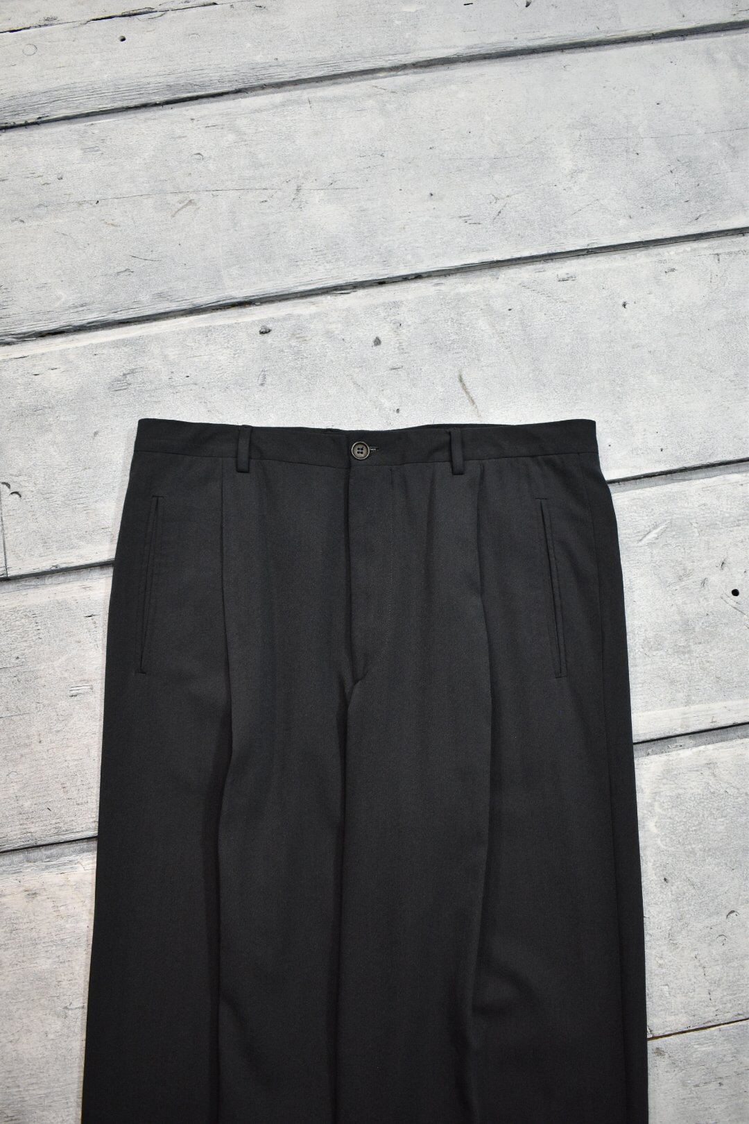 kyoto】''GIORGIO ARMANI'' wide tapered slacks (