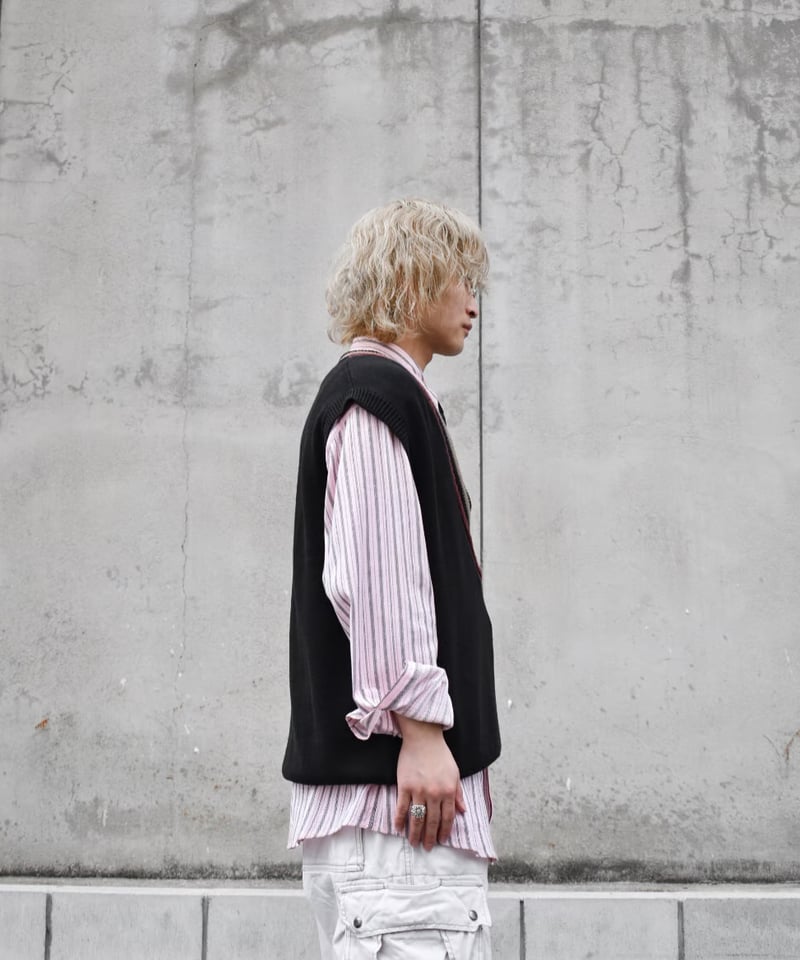 kyoto】tilden knitted vest (ky46) | SHIRO VINTAGE