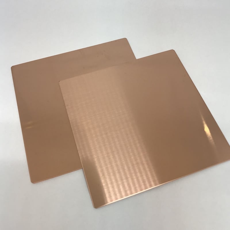 銅板の飾り　銅板プレート 銅プレート2枚セット | 銅と暮らし