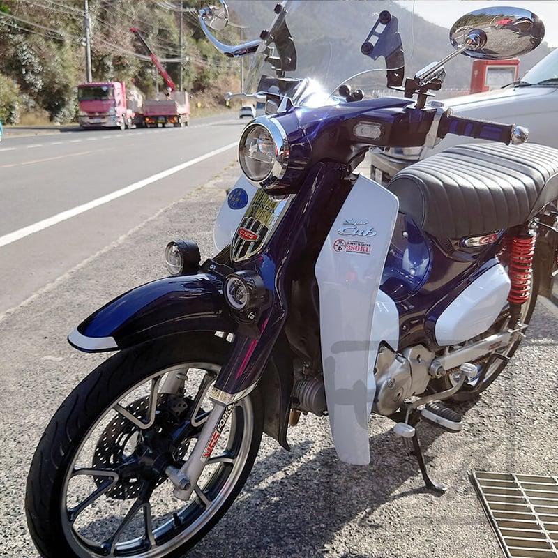 スーパーカブC125 フォグランプマウント (せいらん工房 スーパーカブC125 フォグランプマウント (せいらん工房