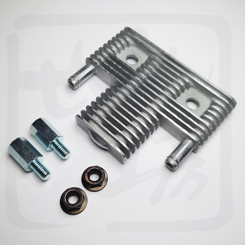 スーパーカブ,モンキー系(キャブ車)専用ミニオイルクーラー スーパーカブ,モンキー系(キャブ車)専用ミニオイルクーラー