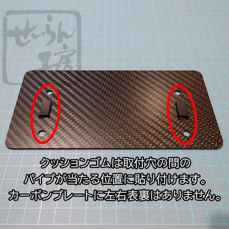 ハンターカブ CT125  カーボンエアガイドパネル  導風板 (JA55 JA65) せいらん工房