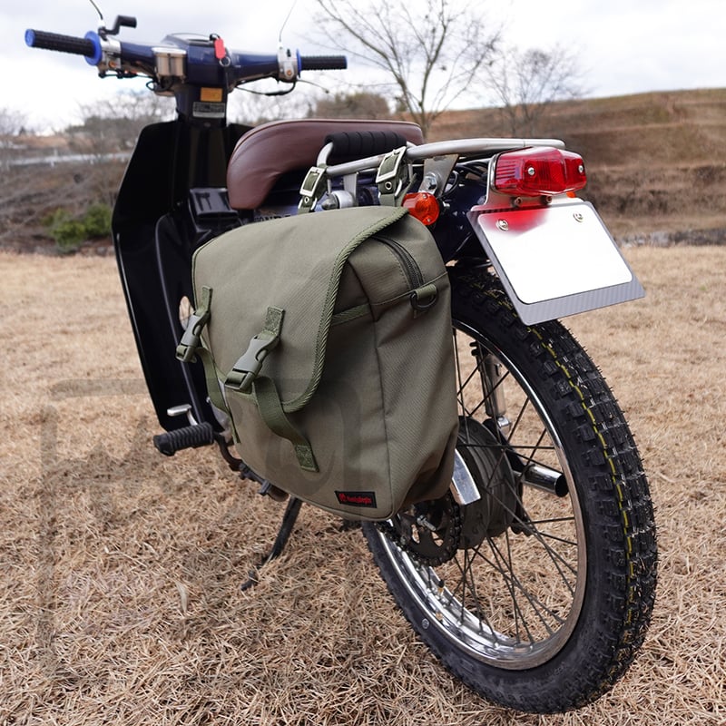 原付（125cc未満）ナンバープレート用カーボンベースプレート長方形