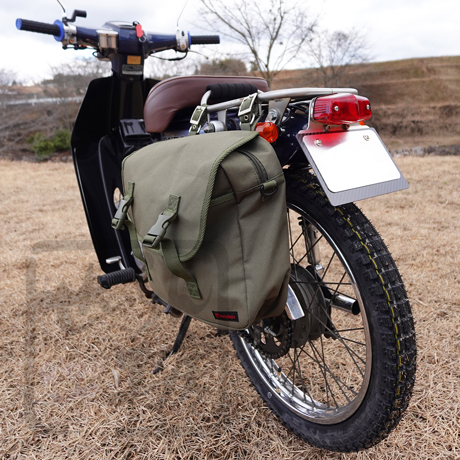 原付（125cc未満）ナンバープレート用カーボンベースプレート長方形