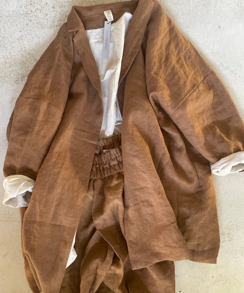 YAA!! Linen jacket &pants set up | permanente 