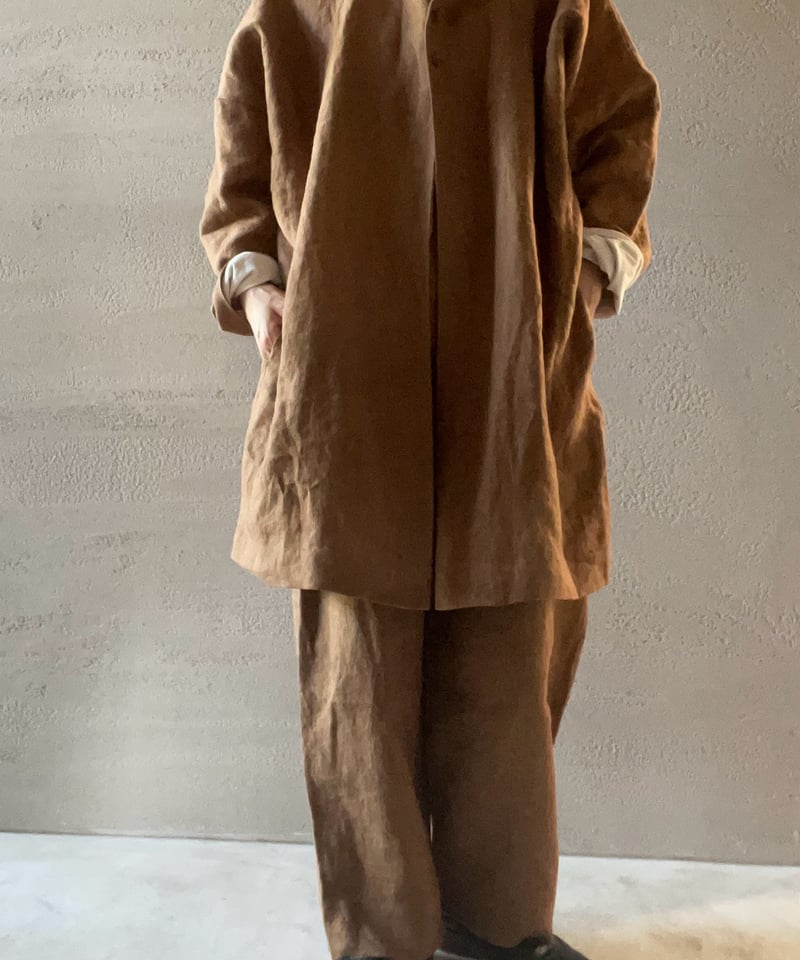 YAA!! Linen jacket &pants set up | permanente