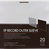NAGAOKA レコード外袋 LPジャケット保護袋(30枚入x3セット NAGAOKA レコード外袋 LPジャケット保護袋(30枚入x3セット