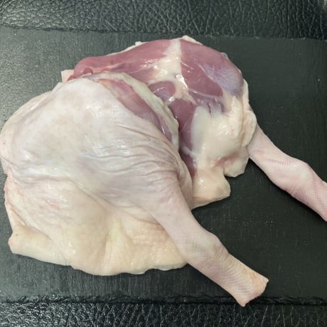 あいち鴨骨付もも肉４本セット（1100～1400g）