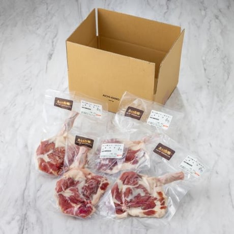 あいち鴨骨付もも肉４本セット（1100～1400g）