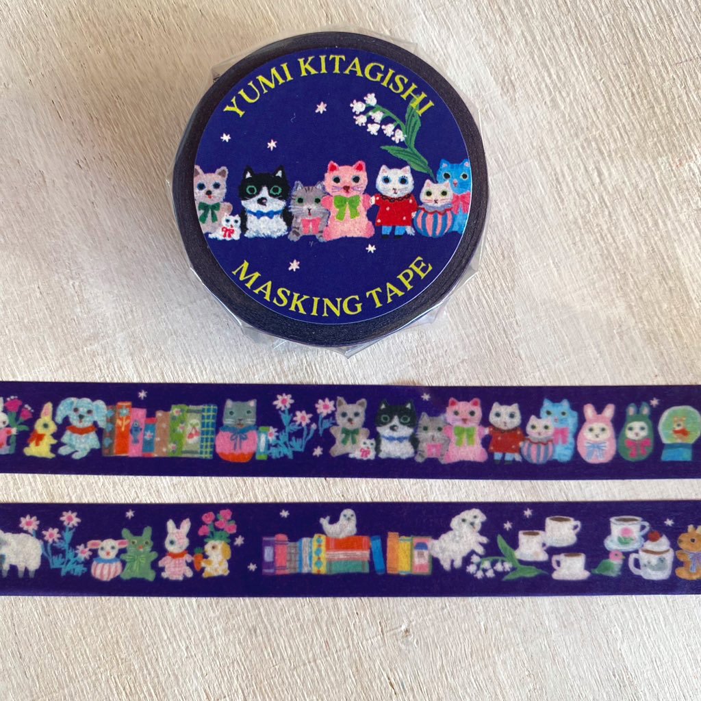 マスキングテープ ここにいます | yumi kitagishi