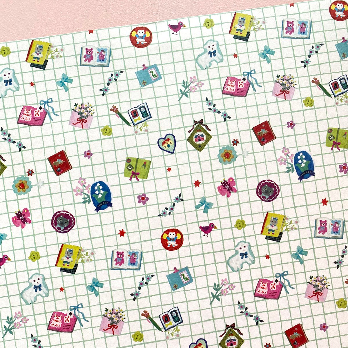 デザインペーパー チェック | yumi kitagishi