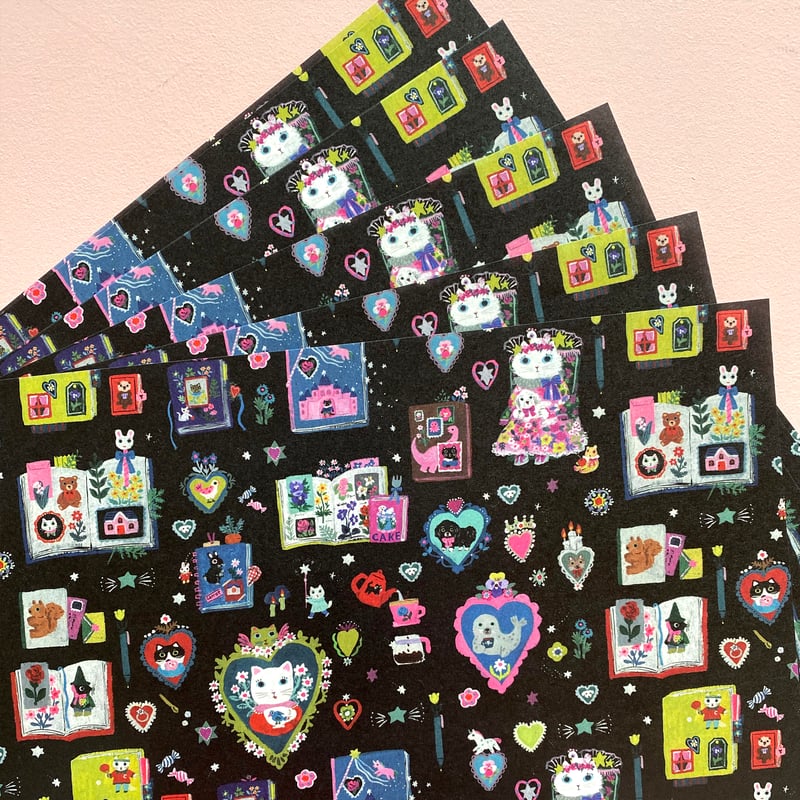デザインペーパー ファンシー | yumi kitagishi