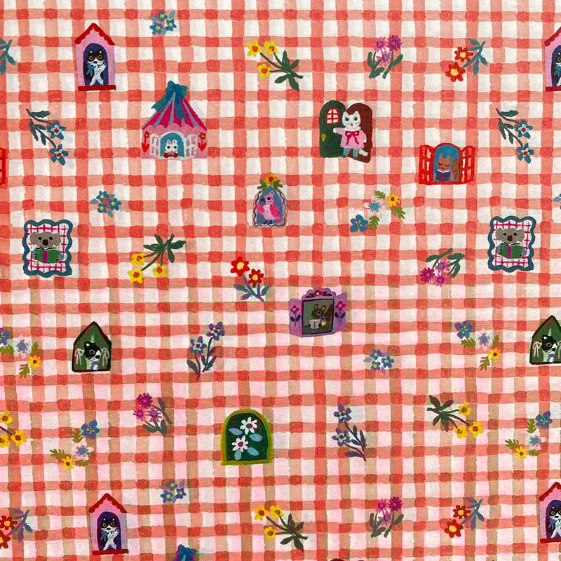 デザインペーパー チェック | yumi kitagishi