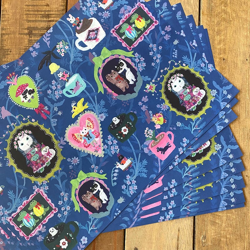 デザインペーパー DABADA | yumi kitagishi