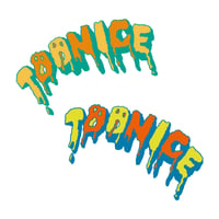 TOONICE NEW LOGO STICKER 2COLOR