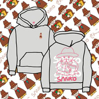燦庫-SANKO- HOODIE ASH GREY