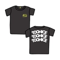 TOONICE 13TH ANNIVERSARY T-SHRIRTS TA-1 DESIGN ブラックBODY/ホワイトPRINT