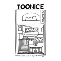 TOONICE 12TH ANNIVERSARY T-SHIRTS WHITE / CHARCOAL /SAND