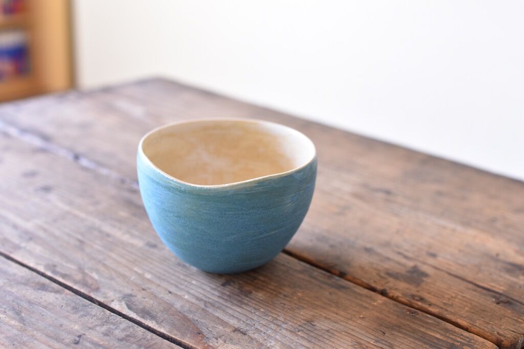カフェオレボウル / マリンブルー | maki sugita pottery カフェオレボウル / マリンブルー | maki sugita pottery