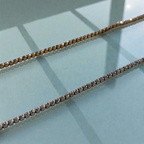 キュービックジルコニア テニスブレスレット