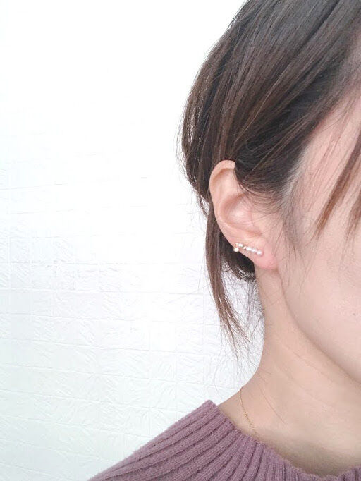 パールバーピアス(小)(14kgf) | Megami パールバーピアス(小)(14kgf) | Megami