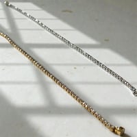 キュービックジルコニア テニスブレスレット