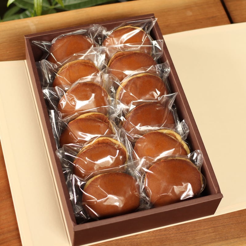 どら焼き12個入り | 菓匠幹栄CafeLatte57℃
