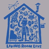 LIVING ROOM LIVE T-Shirts Glay×Blue