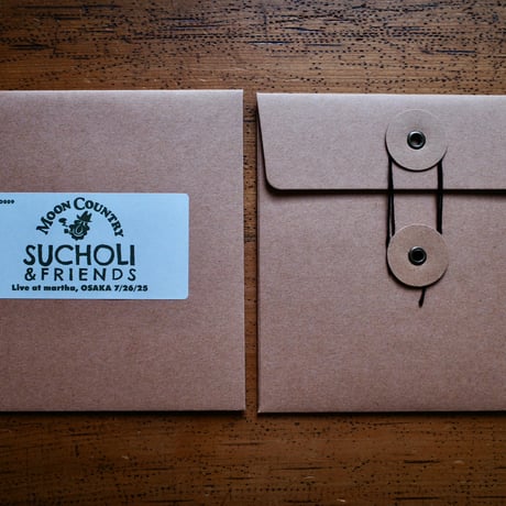 SUCHOLI & FRIENDS『Live at martha 2025』通常盤（CD ALBUM）