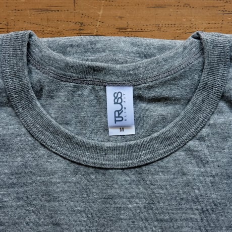 FULL MOON  T-Shirts Gray×Navy M