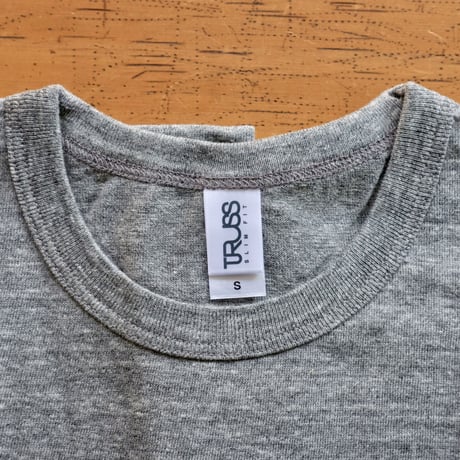 FULL MOON  T-Shirts Gray×Brown S