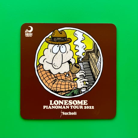 オリジナル・マグネット『LOMESOME PIANOMAN』（1枚）