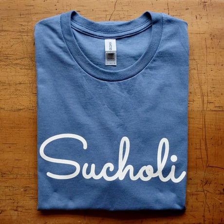 15th Anniversary T-Shirts Blue×White