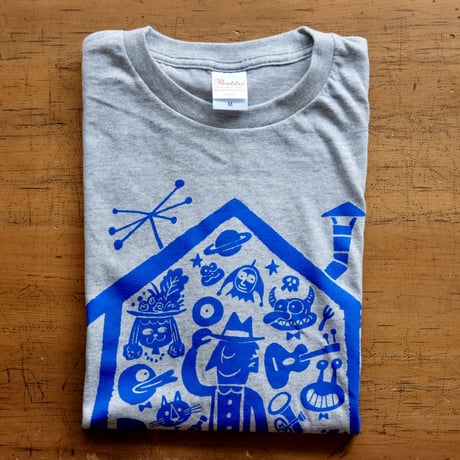 LIVING ROOM LIVE T-Shirts Glay×Blue