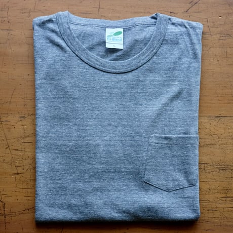 FULL MOON  Pocket T-Shirts Gray SIZE:L