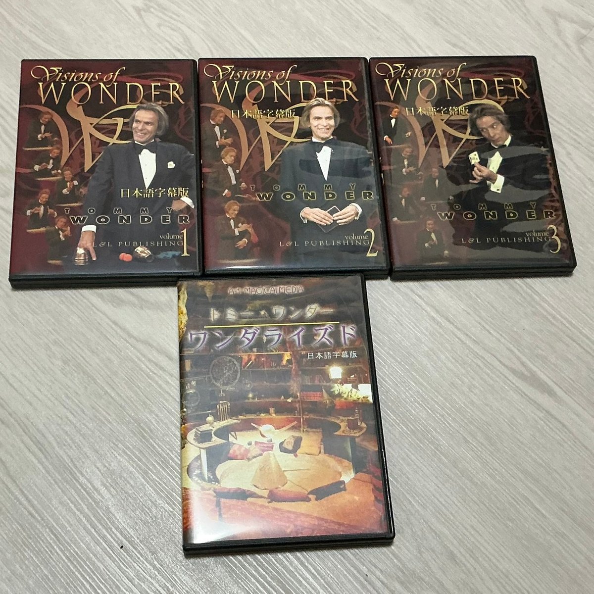 断捨離市場：中古品】DVD ビジョンズ・オブ・ワンダーVol.1～3（日本語 