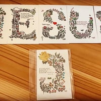 JESUSはがき5枚セット英語版