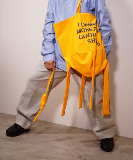 【A MACHINE】24-common and cheap stool bag / yellow