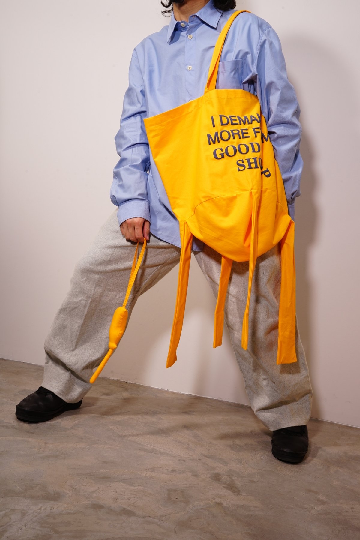 バッグ A MACHINE Common and cheap Stool Bag A MACHINE】24-common and cheap stool bag / yell