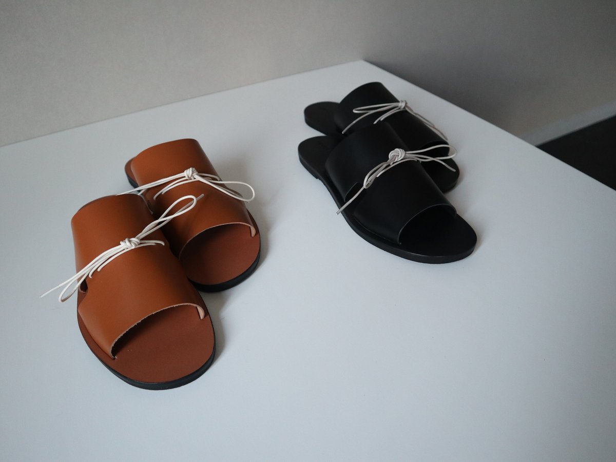 ishmm AD:LIB II レザーサンダル ISHMM】Ad:lib ／LL・3L ／BLACK | abundantism